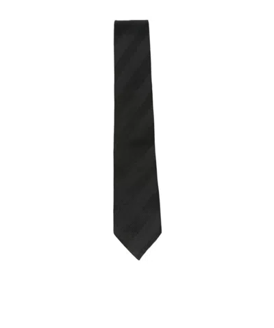 Tagliatore Pointed Tie In Black