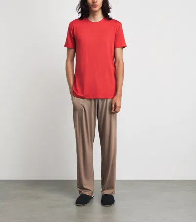 Derek Rose Basel Lounge T-shirt In Multi