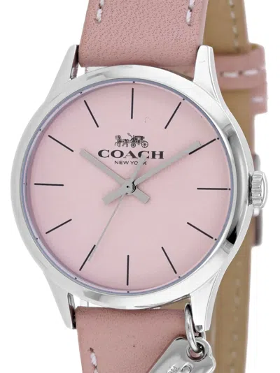 Coach Ruby 28mm Watch In Pink