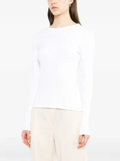 By Malene Birger Long-sleeve T-shirt In White