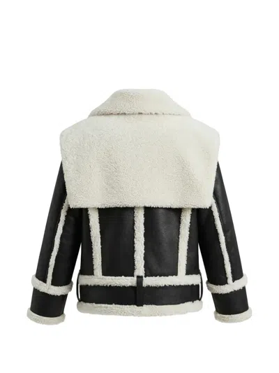Almaz Gunslinger Shearling Jacket In Multi