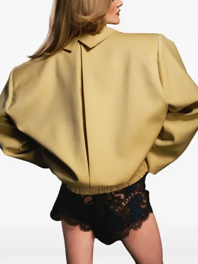 Almaz Vanilla Vice Elasticated-hem Bomber Jacket In Multi