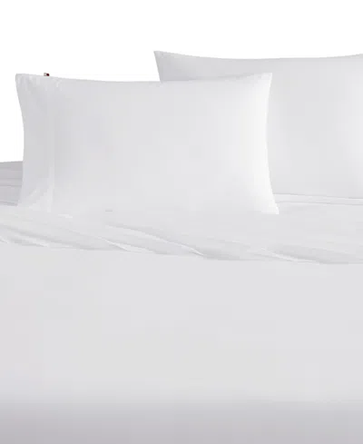 Tommy Hilfiger Essentials Solid Cotton Percale 2-pc. Pillowcase Set, Standard In White