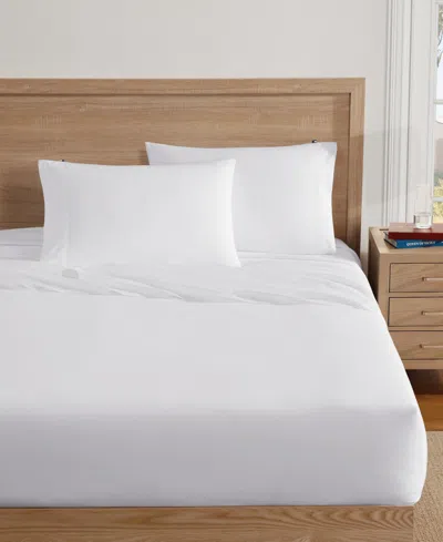Tommy Hilfiger Essentials Solid Cotton Percale 2-pc. Pillowcase Set, Standard In White