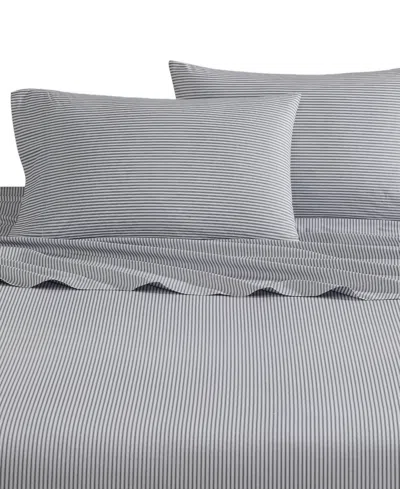 Tommy Hilfiger Essentials Solid Cotton Percale 2-pc. Pillowcase Set, Standard In Gray