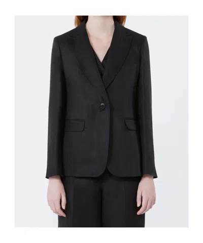 Weekend Max Mara Wkdnalut Blazer In Black