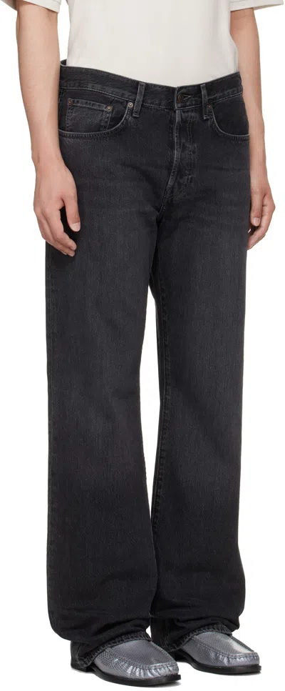Acne Studios Black 2010m Jeans In Black