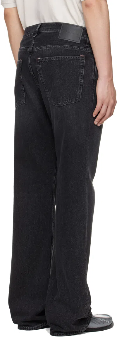 Acne Studios Black 2010m Jeans In Black