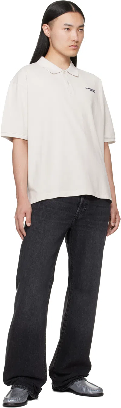 Acne Studios Black 2010m Jeans In Black