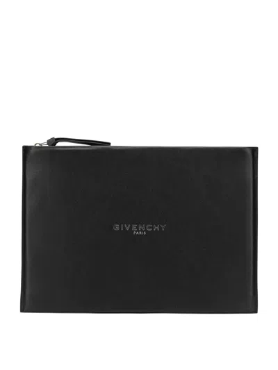 Givenchy "antigonia Stamped" Document Holder In Pattern