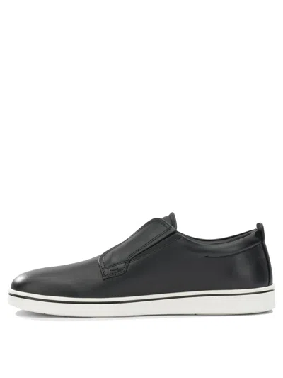 Ferragamo Alfie Loafers Slip On Round Toe In Black