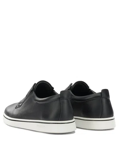 Ferragamo Alfie Loafers Slip On Round Toe In Black