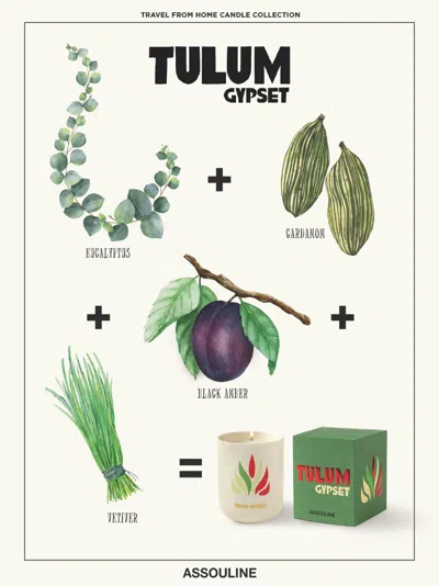 Assouline Tulum Gypset Candle In Green