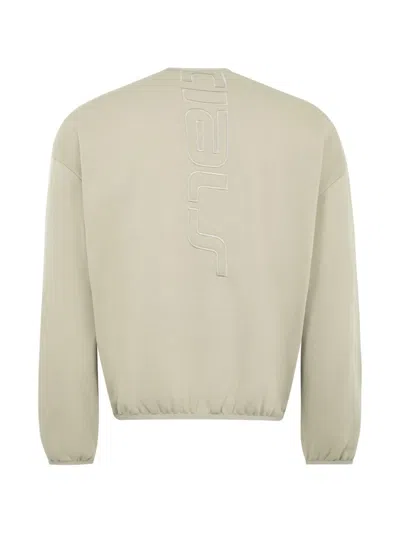 Essentials Active Trace Modern Crewneck Sweatshirt In Neutral