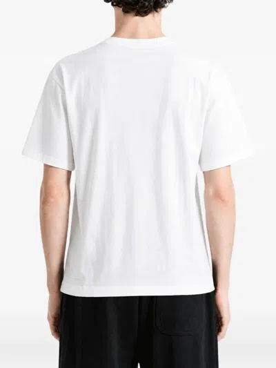 Givenchy T-shirt In Cotton With Photographic Negative Print In White
