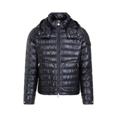 Moncler Lauros Recycled Polyester Down Jacket In Blue