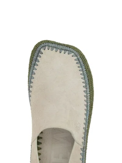 Loewe Grey Suede Espadrilles In Gray