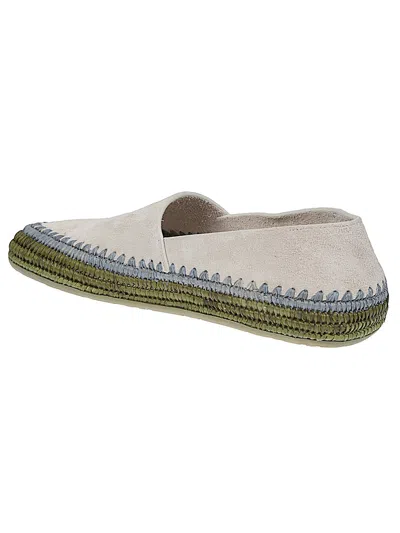 Loewe Rio Suede Espadrilles In Multi