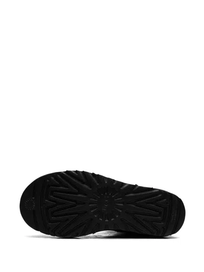 Ugg Black Rubber Ankle Boots In Black