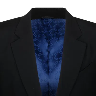 Givenchy Slim Fit Black Wool Jacket In Black