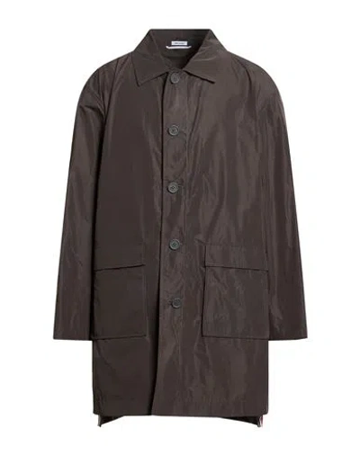 Thom Browne Versatile Packable Jacket Long Sleeves In Brown