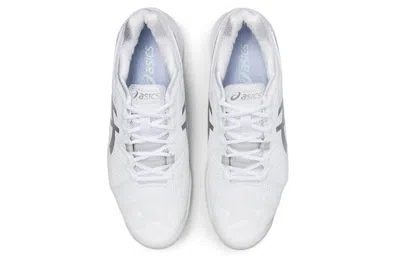 Asics Gel Resolution 8 'white Pure Silver' In Multi