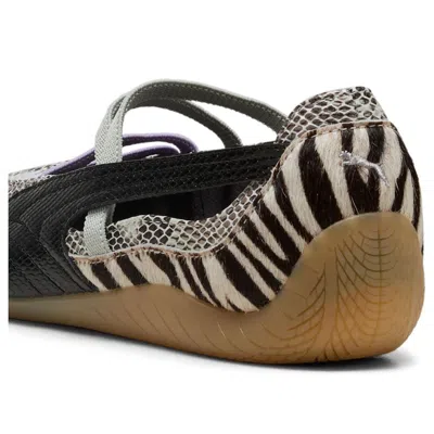 Puma Speedcat Ballet Snakeskin-effect Zebra-print Sneakers In Multi