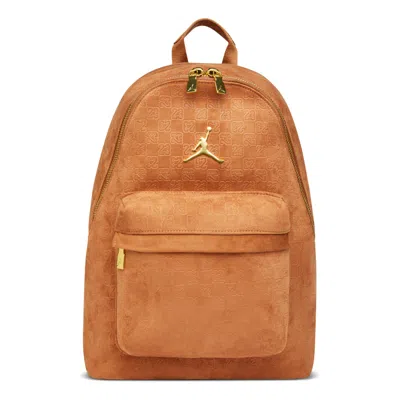 Jordan Jam Monogram Backpack In Brown