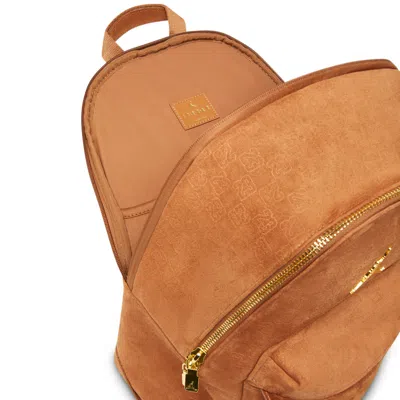 Jordan Jam Monogram Backpack In Brown