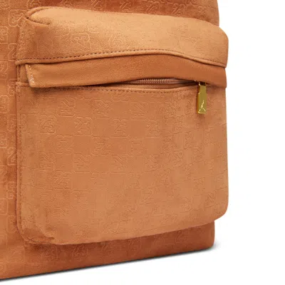 Jordan Jam Monogram Backpack In Brown