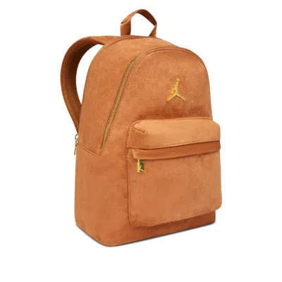 Jordan Jam Monogram Backpack In Brown