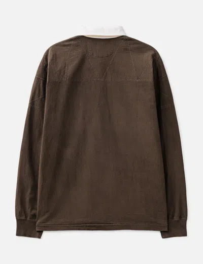 Visvim Larkham L/s Rugger In Brown