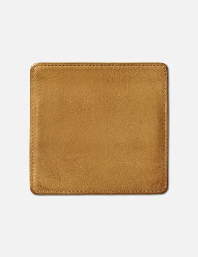 Visvim I.c.t. Goat Leather Card Case In Pattern