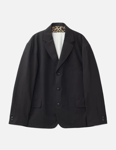 Visvim Single-breasted Blazer In Black