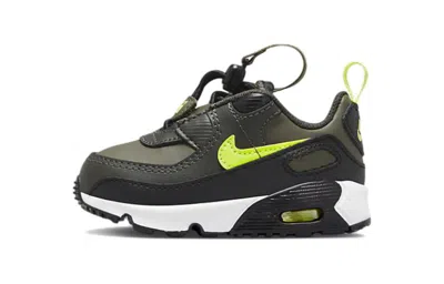 Nike (td)  Air Max 90 Toggle 'medium Olive Volt' In Multi