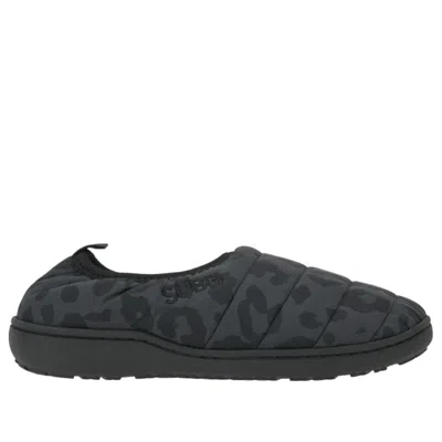 Subu Packable Exclusive 'leopard Charcoal' In Black