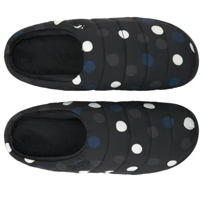 Subu Down Sandals 'three Dot' In Black