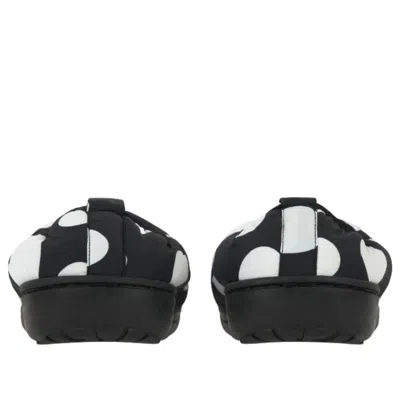 Subu Packable Sandals 'cream Snow Dot' In Multi