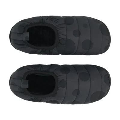 Subu Packable Exclusive 'charcoal Snow Dot' In Black