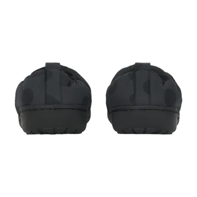 Subu Packable Exclusive 'charcoal Snow Dot' In Black