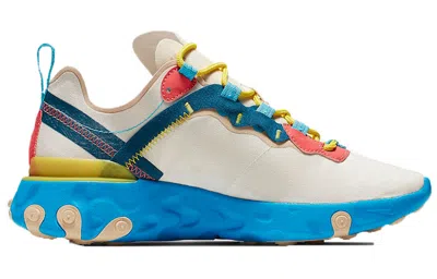 Nike (wmns)  React Element 55 'cream Blue' In Gray
