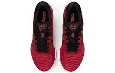 Asics Glideride 'speed Red' In Black