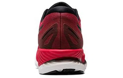 Asics Glideride 'speed Red' In Black