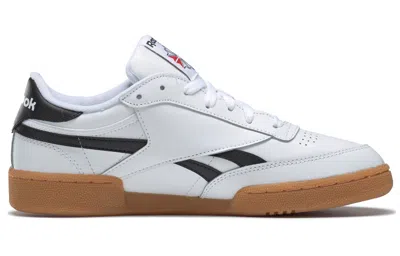Reebok Man Sneakers White Size 9 Leather In Multi
