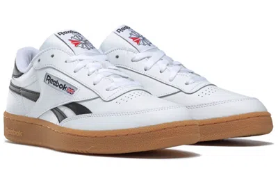 Reebok Man Sneakers White Size 9 Leather In Multi