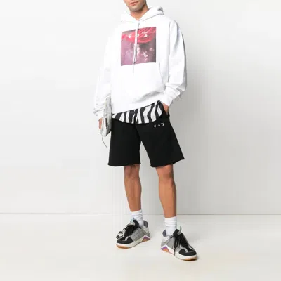 Off-white Ss21 Printing Logo Pattern Loose Fit White