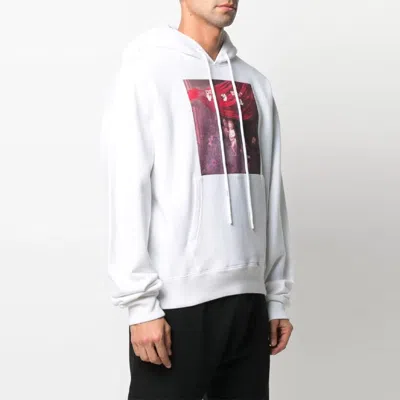 Off-white Ss21 Printing Logo Pattern Loose Fit White