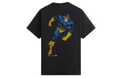 Kith X Marvel Galactus Logo-print T-shirt In Black