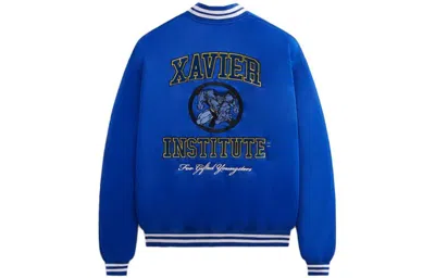 Kith For X-men Beast Satin Bomber Jacket 'cyclone' In Multi