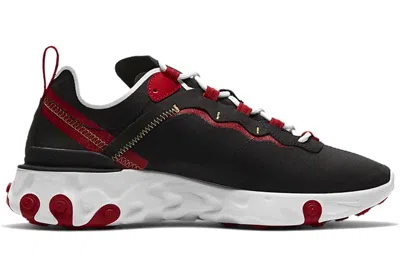 Nike (wmns)  React Element 55 'black Gym Red' In Multi